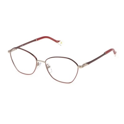 очила,yalea,vya136,woman,glasses,shiny,red,gold,w,coloured,parts,(red)