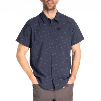 риза,с,къс,ръкав,мъжки,ризи,klim,rambler,stretch,short,sleeve,shirt,blue,(dress,blue)