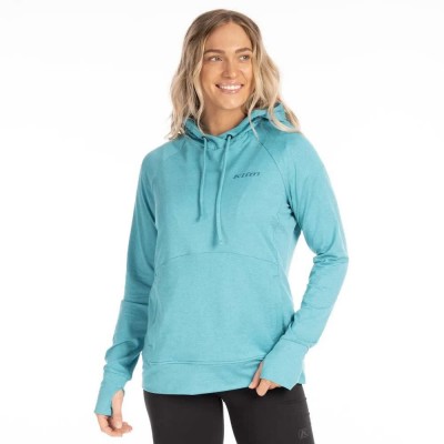 суичър,дамски,блузи,klim,sunscape,hoodie,tahitian,teal,(blue)