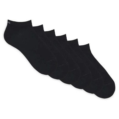 чорапи,мъжки,чорапи,hugo,uni,10260253,socks,6,pairs,black,(black)