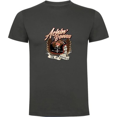тениска,мъжки,тениски,kruskis,achin,bones,short,sleeve,t,shirt,dark,grey,(grey)