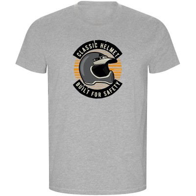 тениска,мъжки,тениски,kruskis,classic,helmet,eco,short,sleeve,t,shirt,heather,grey,(grey)