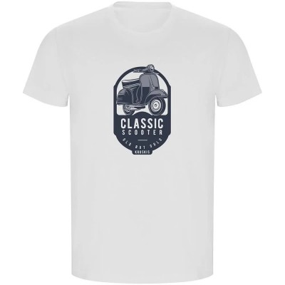 тениска,мъжки,тениски,kruskis,classic,scooter,eco,short,sleeve,t,shirt,white
