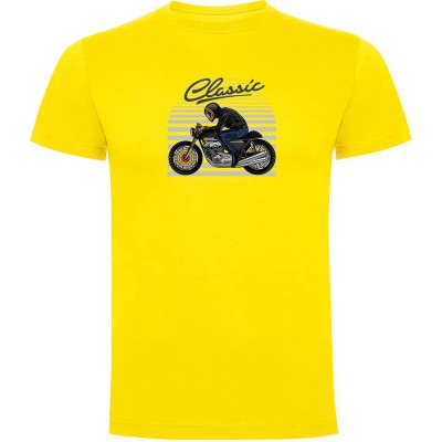 тениска,мъжки,тениски,kruskis,classic,short,sleeve,t,shirt,yellow