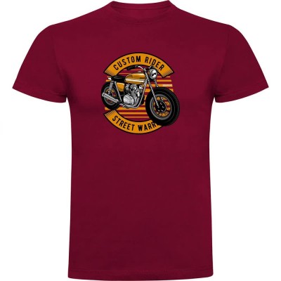 тениска,мъжки,тениски,kruskis,custom,rider,short,sleeve,t,shirt,dark,red,(red)