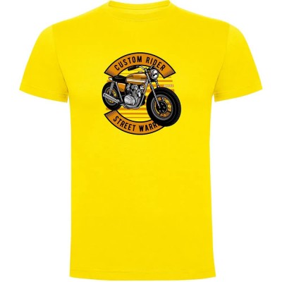 тениска,мъжки,тениски,kruskis,custom,rider,short,sleeve,t,shirt,yellow