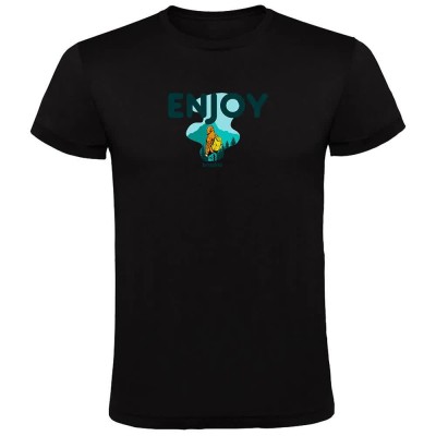 тениска,мъжки,тениски,kruskis,enjoy,short,sleeve,t,shirt,black