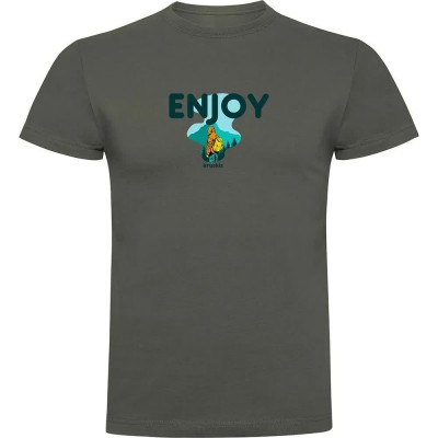 тениска,мъжки,тениски,kruskis,enjoy,short,sleeve,t,shirt,dark,army,green,(green)