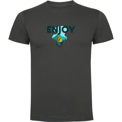 тениска,мъжки,тениски,kruskis,enjoy,short,sleeve,t,shirt,dark,grey,(grey)
