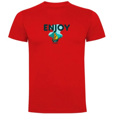 тениска,мъжки,тениски,kruskis,enjoy,short,sleeve,t,shirt,red