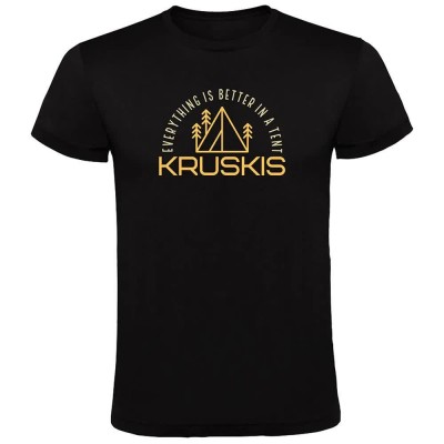 тениска,мъжки,тениски,kruskis,everything,is,better,short,sleeve,t,shirt,black