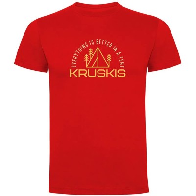 тениска,мъжки,тениски,kruskis,everything,is,better,short,sleeve,t,shirt,red