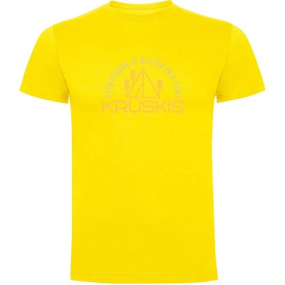 тениска,мъжки,тениски,kruskis,everything,is,better,short,sleeve,t,shirt,yellow