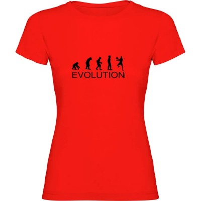 тениска,дамски,тениски,kruskis,evolution,padel,short,sleeve,t,shirt,red