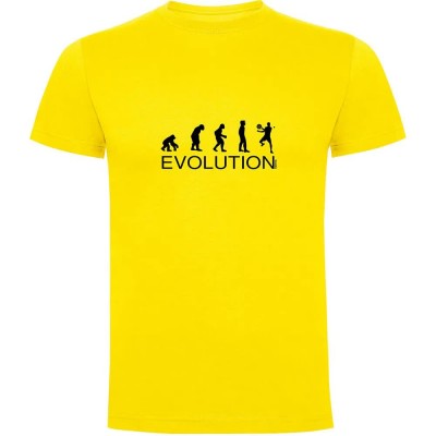 тениска,мъжки,тениски,kruskis,evolution,padel,short,sleeve,t,shirt,yellow