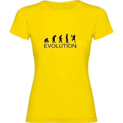 тениска,дамски,тениски,kruskis,evolution,padel,short,sleeve,t,shirt,yellow