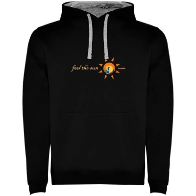 суичър,мъжки,пуловери,kruskis,feel,the,sun,bicolor,hoodie,black,grey,(black)