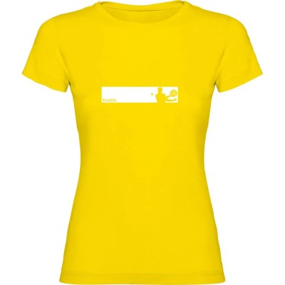 тениска,дамски,тениски,kruskis,frame,padel,short,sleeve,t,shirt,yellow