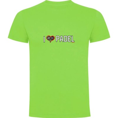 тениска,мъжки,тениски,kruskis,i,love,padel,short,sleeve,t,shirt,light,green,(green)