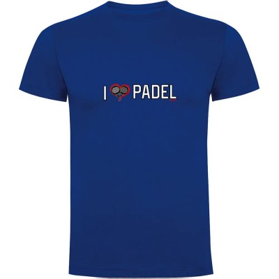 тениска,мъжки,тениски,kruskis,i,love,padel,short,sleeve,t,shirt,royal,blue,(blue)