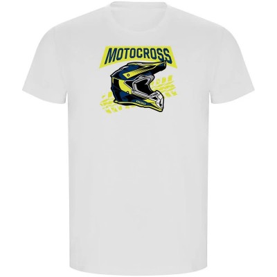 тениска,мъжки,тениски,kruskis,motocross,helmet,eco,short,sleeve,t,shirt,white,(white)