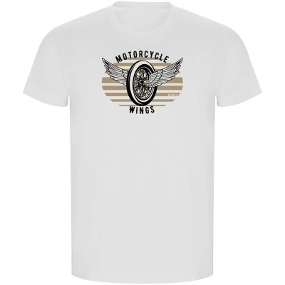 тениска,мъжки,тениски,kruskis,motorcycle,wings,eco,short,sleeve,t,shirt,white,(white)