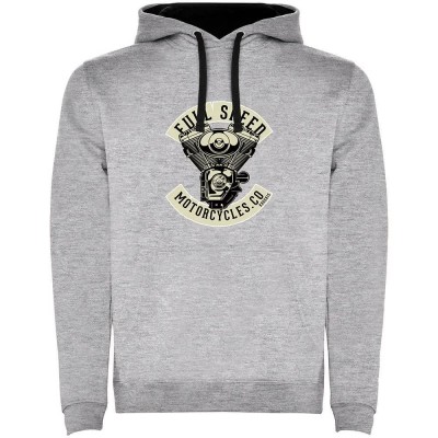 суичър,мъжки,пуловери,kruskis,motorcycles,co,bicolor,hoodie,heather,grey,black,(grey)