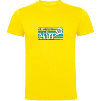 тениска,мъжки,тениски,kruskis,no,puedo,tengo,padel,short,sleeve,t,shirt,yellow