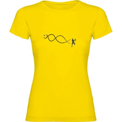 тениска,дамски,тениски,kruskis,padel,dna,short,sleeve,t,shirt,yellow,(yellow)