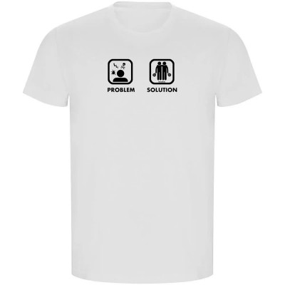 тениска,мъжки,тениски,kruskis,problem,solution,padel,eco,short,sleeve,t,shirt,white