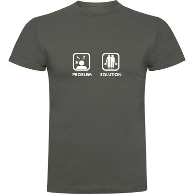 тениска,мъжки,тениски,kruskis,problem,solution,padel,short,sleeve,t,shirt,dark,army,green,(green,grey)