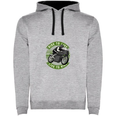 суичър,мъжки,пуловери,kruskis,ride,to,live,bicolor,hoodie,heather,grey,black,(grey)