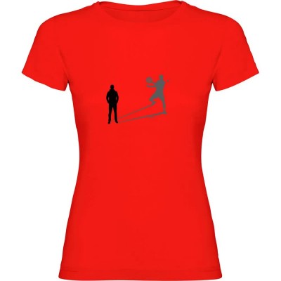 тениска,дамски,тениски,kruskis,shadow,padel,short,sleeve,t,shirt,red