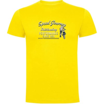тениска,мъжки,тениски,kruskis,speed,journey,short,sleeve,t,shirt,yellow
