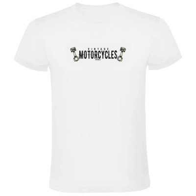 тениска,мъжки,тениски,kruskis,vintage,motorcycles,short,sleeve,t,shirt,white
