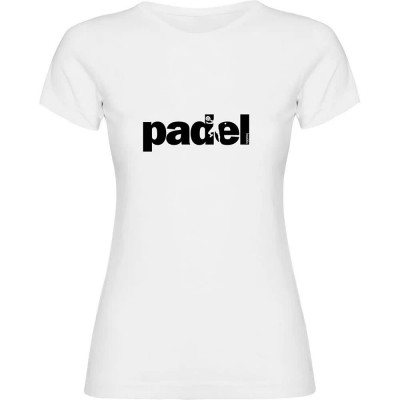 тениска,дамски,тениски,kruskis,word,padel,short,sleeve,t,shirt,white
