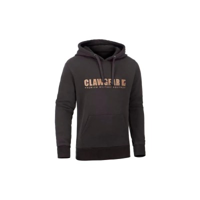 суичър,мъжки,пуловери,clawgear,logo,hoodie,black,(black)