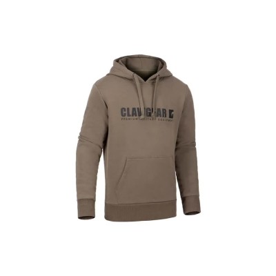 суичър,мъжки,пуловери,clawgear,logo,hoodie,brown,(grey,brown)