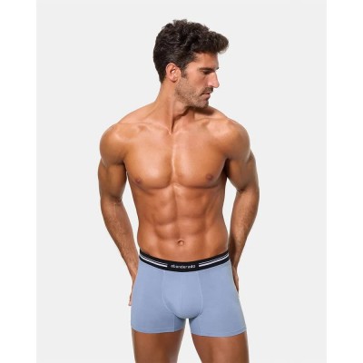 боксерки,мъжко,бельо,abanderado,extra,soft,waist,boxers,multicolor,(light,blue)