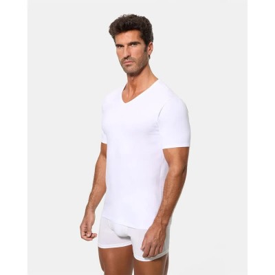 мъжко,бельо,abanderado,short,sleeve,v,neck,base,layer,white