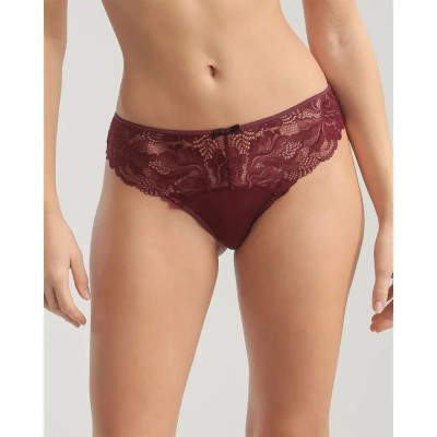 дамско,бельо,дамски,бикини,и,танкини,dim,paris,generous,essentiel,panties,red,(bordeaux)