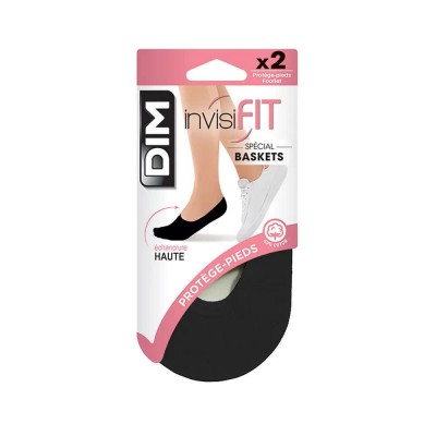 чорапи,дамски,чорапи,dim,paris,my,essentials,footies,socks,2,pairs,black,(black)