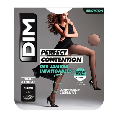 дамски,чорапогащи,и,клинове,dim,paris,perfect,contention,plumtis,25,deniers,compression,tights,black,(black)