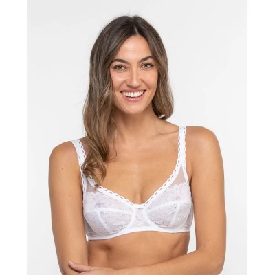 дамско,бельо,дамски,бикини,и,танкини,playtex,classic,bra,white,(white)