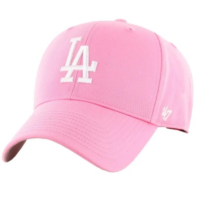 шапка,всички,шапки,47,mlb,los,angeles,dodgers,raised,basic,mvp,cap,pink,(rsa)