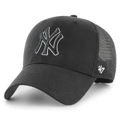 шапка,всички,шапки,47,mlb,new,york,yankees,branson,cap,black,(bkaq)