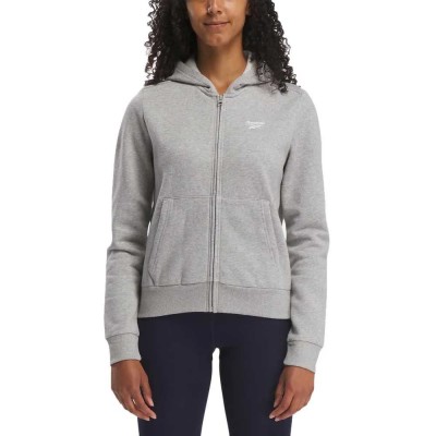 блуза,дамски,блузи,reebok,100071907,full,zip,sweatshirt,grey