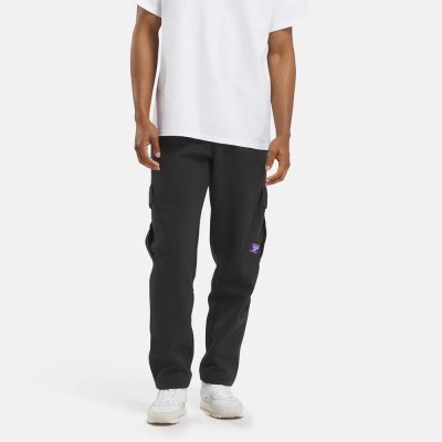 панталони,мъжки,панталони,reebok,cl,team,tradition,knit,cargo,pants,black