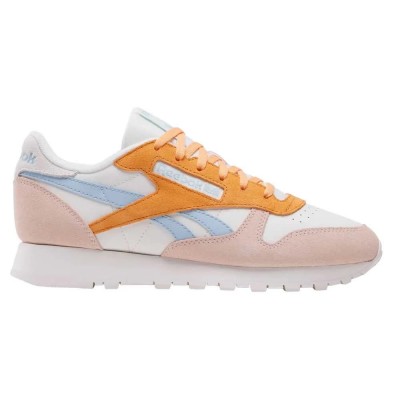 маратонки,дамски,маратонки,reebok,classic,leather,trainers,chalk,washed,clay,soft,blue,(multicolor)