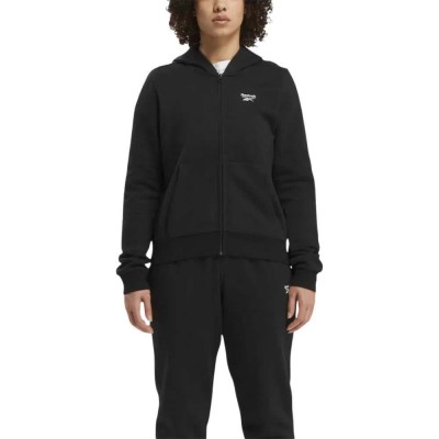 блуза,дамски,блузи,reebok,identity,sl,sweatshirt,black